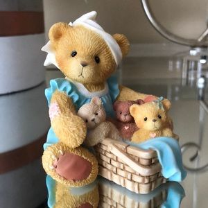 Cherished Teddies Resin Figurine TANNA Special Limited Edition Collectible 1998